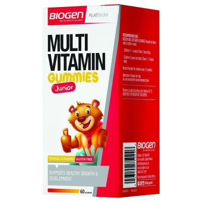Biogen Junior Multivitamin Gummies 60's