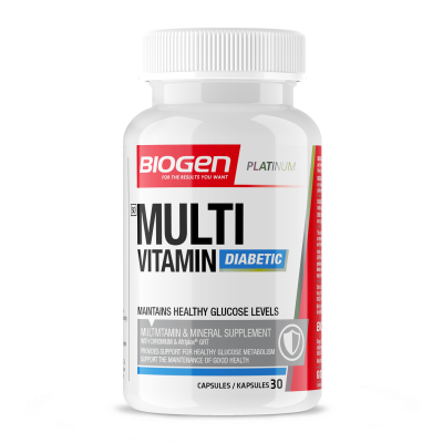 Biogen Multivitamin Diabetic 30's
