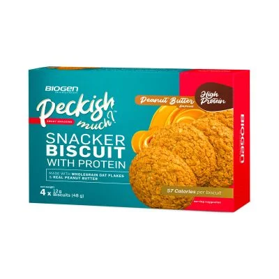 Biogen Peckish Biscuit With Protein 48g