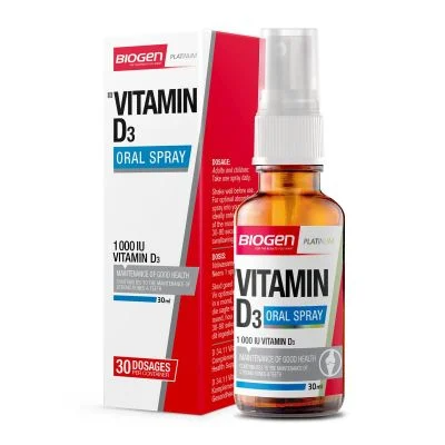 Biogen Vitamin D3 Spray 30ml