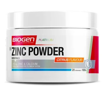 Biogen Zinc Powder Citrus 100g