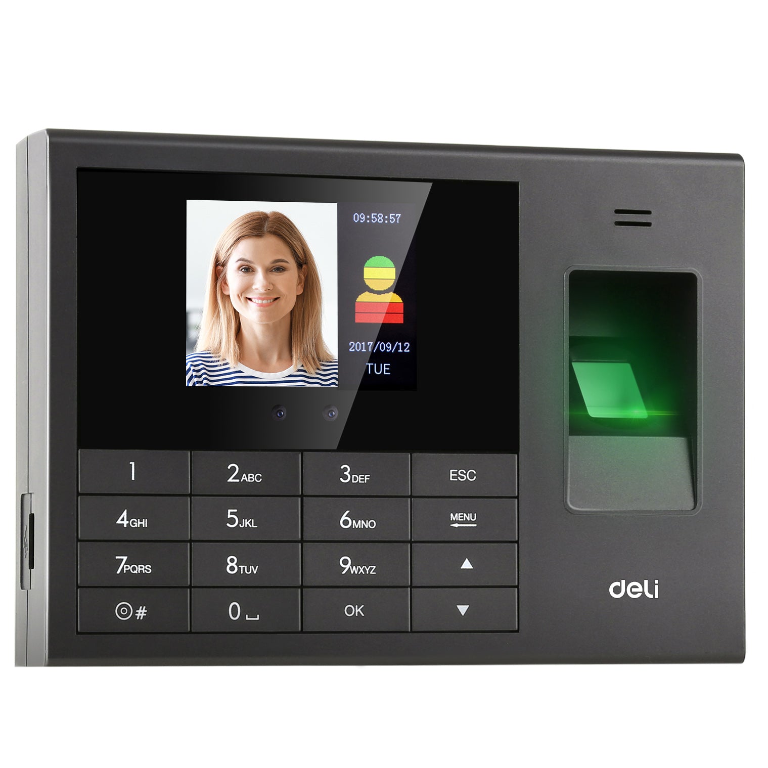 Deli-E3765 Face Recognition Attendance Machine