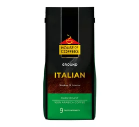 House Of Coffees  Pure Ground Coffee  Italian Blend  (1  x 250g)