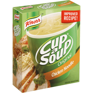 Knorr Cup-A-Soup Original Chicken Noodle 4 Pack - myhoodmarket