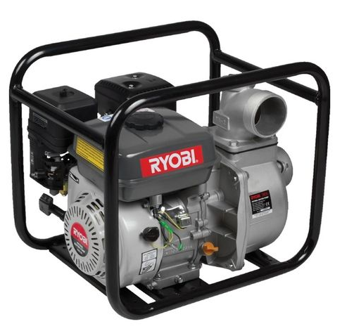 Ryobi RWP-80 Petrol Water Pump - Grey (80mm)