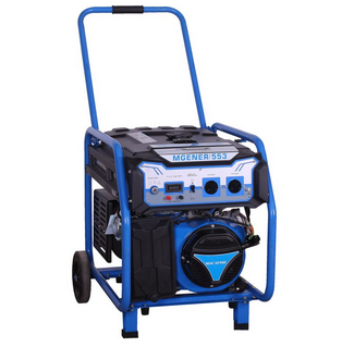 Mac Afric 6.5 kVA (5 KW) Standby Petrol Generator (with T.F.V meter)