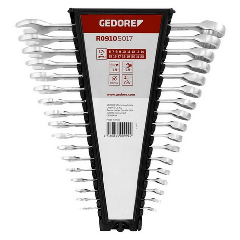 Gedore Red Spanner Set 17pce