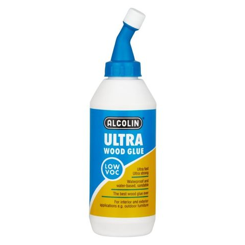 Alcolin Ultra Wood Glue - White (250ml)