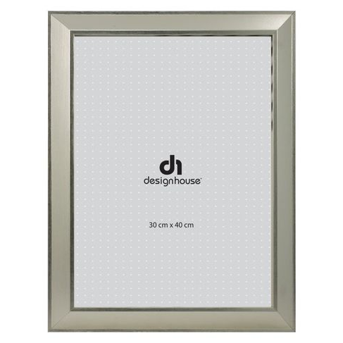 Amber Bay Demi Picture Frame - Silver (400 x 300mm)
