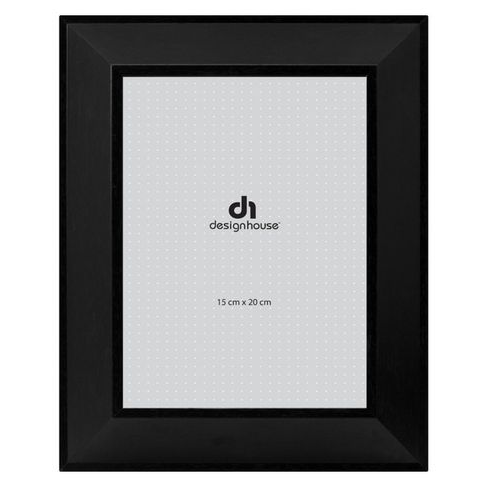 Amber Bay Demi Picture Frame - Black (200 x 150mm)
