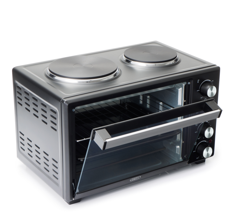 Defy MOH 2330 BL Black 2 Plate Mini Oven