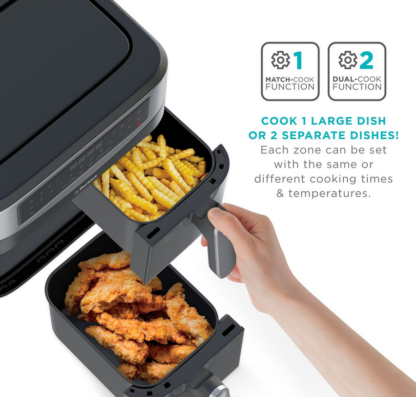 Berkart 9L Digital Dual Air Fryer