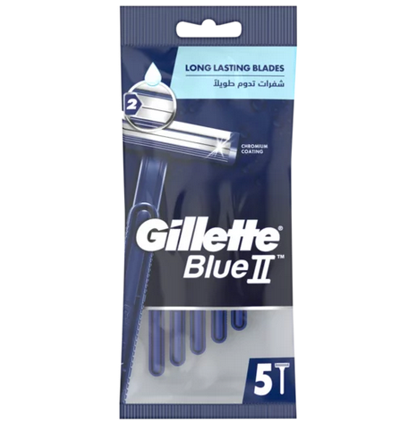 Gillette Blue 2 Disposable Razor 5 Pack