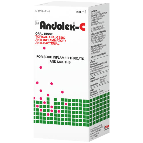 Andolex-C Oral Rinse 200ml