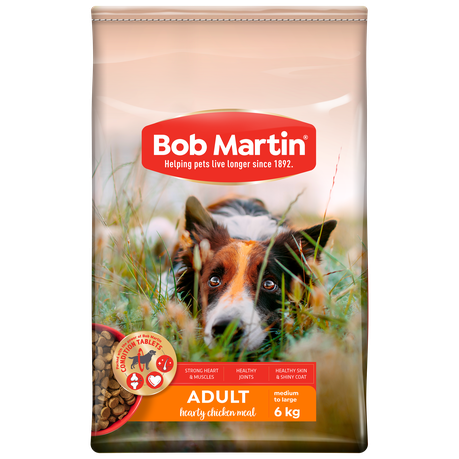 Bob Martin Hearty Chicken Adult Dog Food 6kg