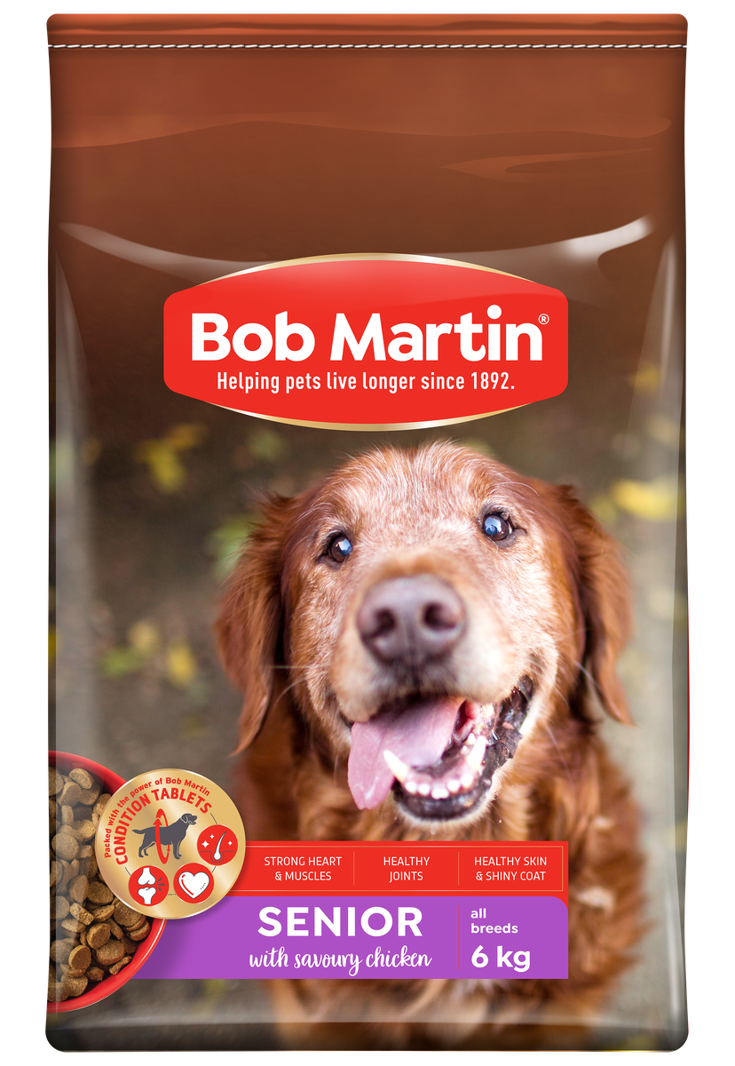Bob Martin Savoury Chicken Senior Dog Food 6kg