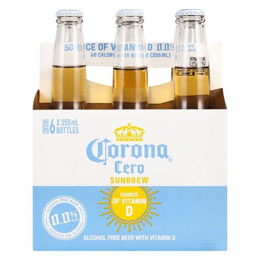 Corona Cero Sunbrew Alcohol Free Beer 6 x 355ml