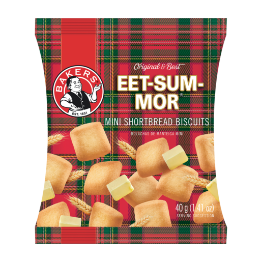 Bakers Mini Eet-Sum-Mor Biscuits 40g