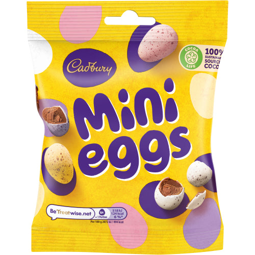 Cadbury Mini Chocolate Eggs 80g