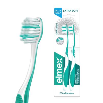 Elmex Sensitive Professional Manual Toothbrush Twinpack
