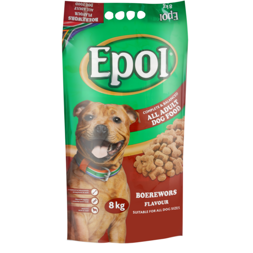 Epol Boereworse Flavoured Adult Dog Food 8kg