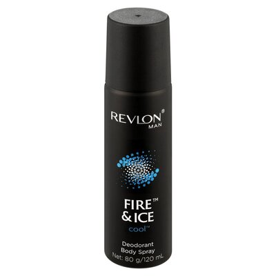 Revlon Man Fire & Ice Cool Deodorant Body Spray for Him 120ml