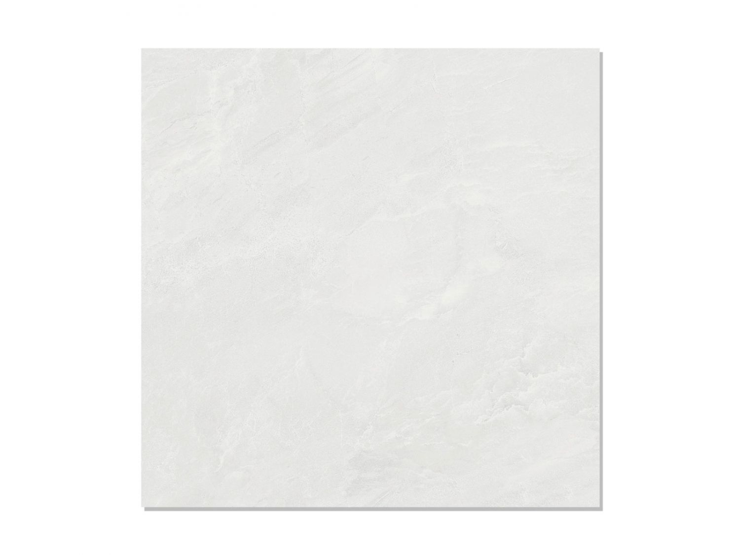 Flores Grey Shiny Ceramic Floor Tile - 430 x 430mm