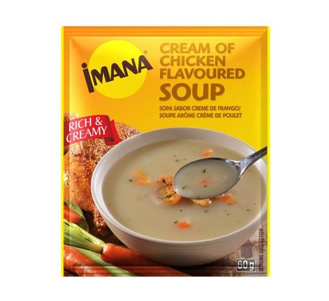 Imana Cream Of Chicken Flavoured Instant Soup (10 x 60g)