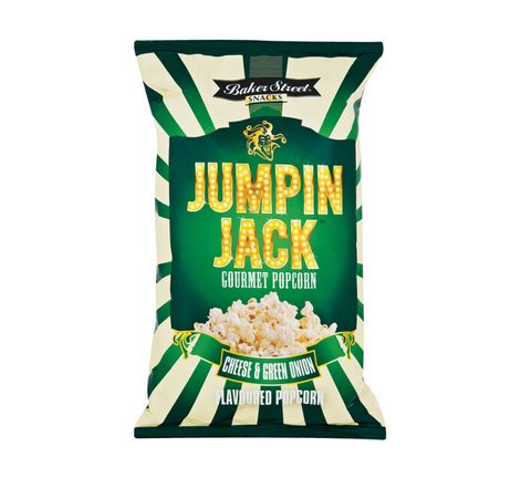 Jumpin Jack Popcorn Cheddar and Green Onion (13 x 100g)