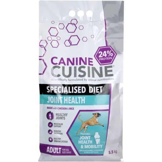 Canine Cuisine Joint Health Adult Dog Food 5.5kg
