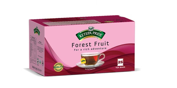 Ketepa Pride (Tagged & Enveloped) Forest Fruit Flavoured Tea Bags 25’s