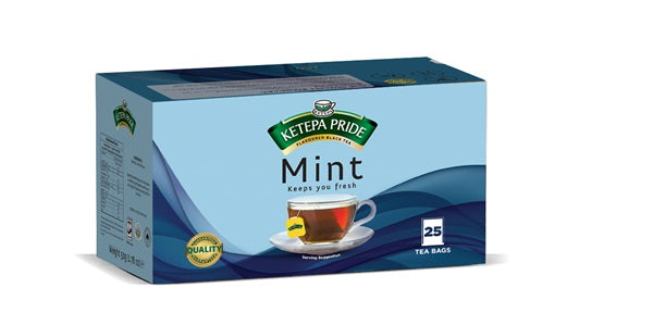 Ketepa Pride (Tagged & Enveloped) Peppermint Flavoured Tea Bags 25’s