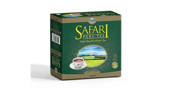 Ketepa Pride Safari Pure Black(Tagged & Enveloped) Tea Bags 100’s