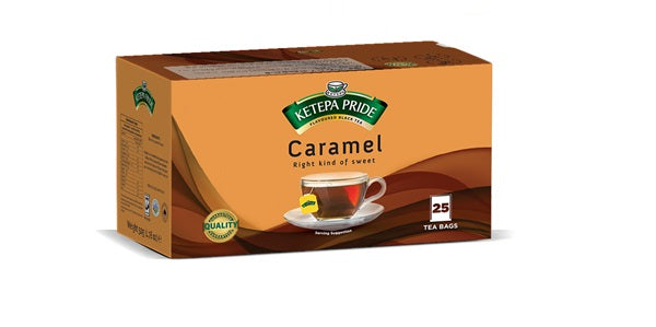 Ketepa Pride (Tagged & Enveloped) Caramel Flavoured Tea Bags 25’s