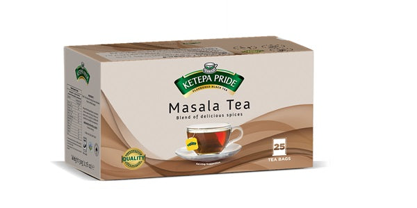 Ketepa Pride (Tagged & Enveloped) Masala Flavoured Tea Bags 25’s