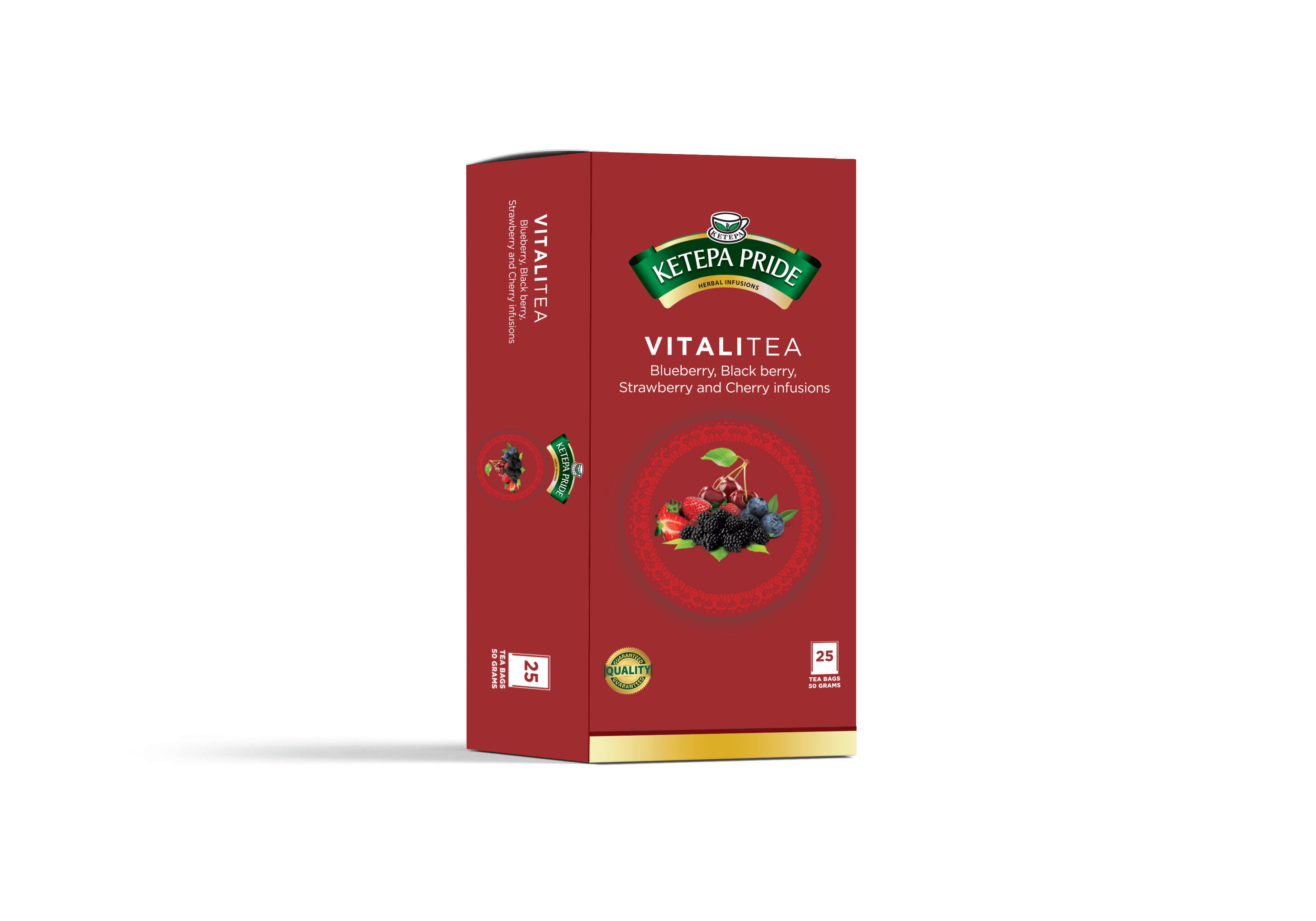 Vitalitea 25 Enveloped Tea Bags