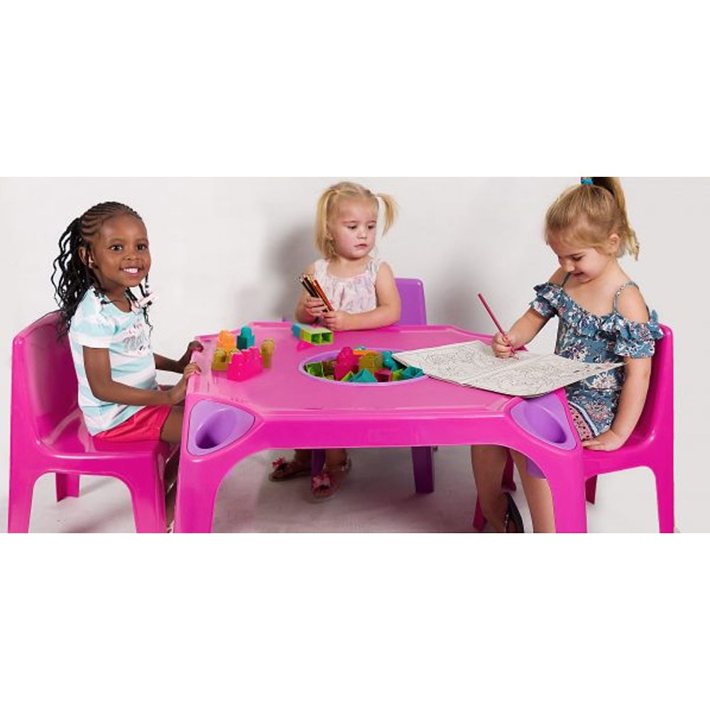 Kiddies School Chair - Pink