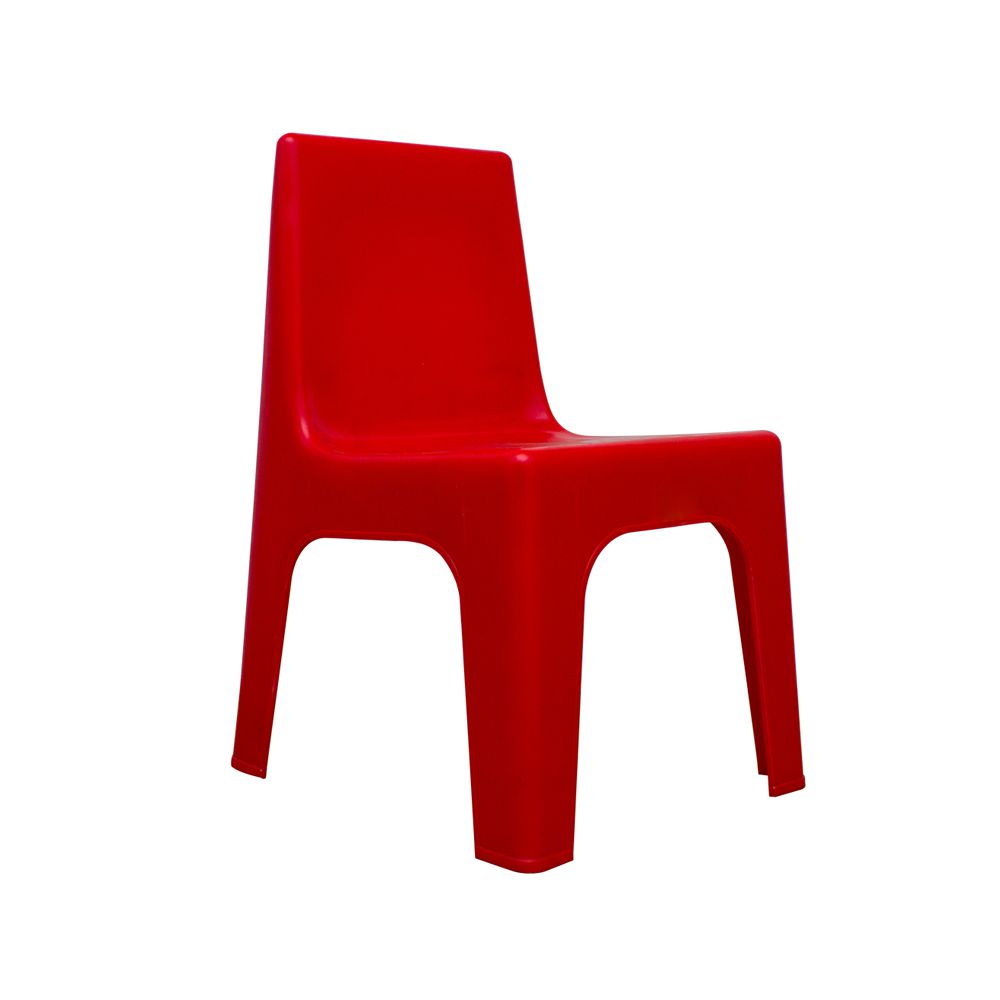 Kiddies School Chair - Red