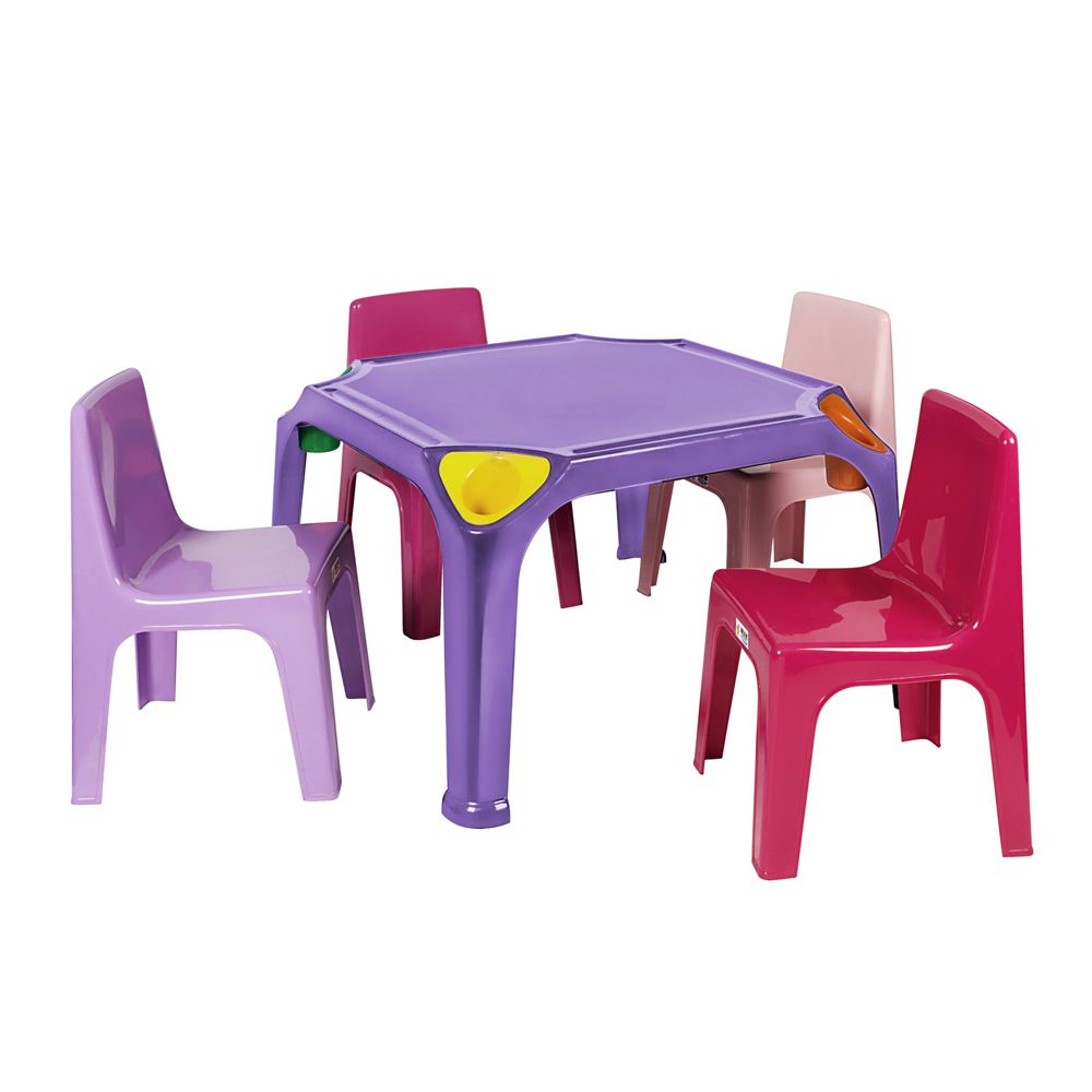 Kiddies School Chair - Red