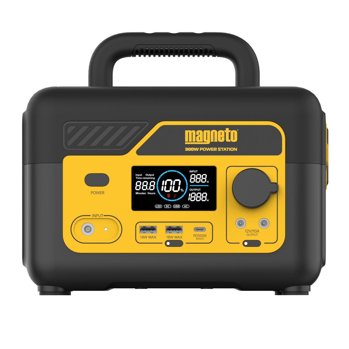 Magneto 300W (346Wh) Portable Power Backup Station with LCD Display
