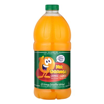 Mr Orange Squash Orange 2L