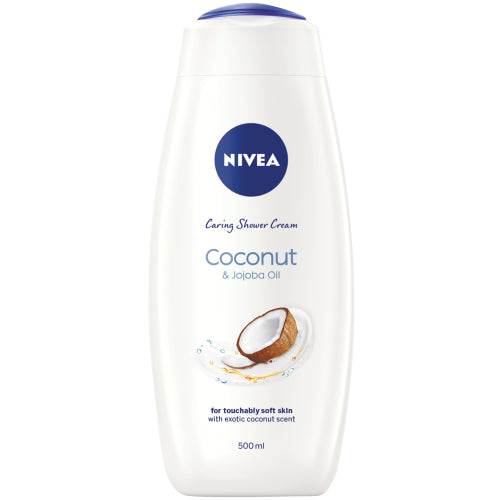 Nivea Caring Shower Cream Coconut & Jojoba Oil 500ml