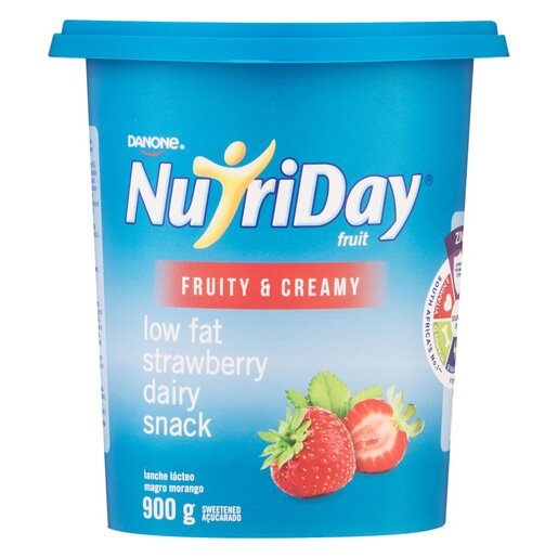Danone Nutriday Low Fat Strawberry Yoghurt 900g