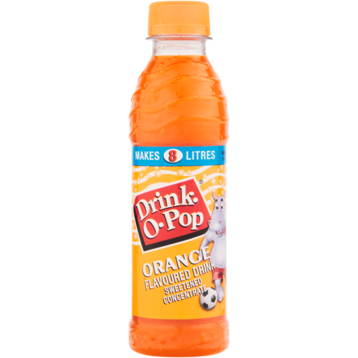 Drink-O-Pop Orange Concentrated Cordial 200ml