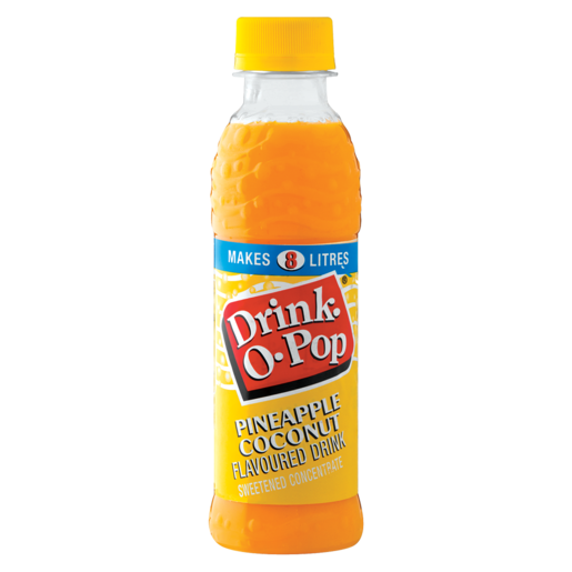 Drink-O-Pop Pineapple Concentrated Cordial 200ml