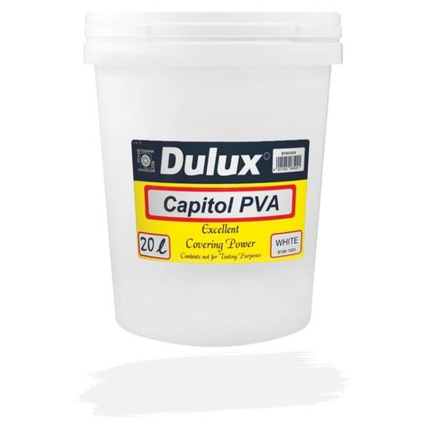 Dulux Capitol PVA - White (20L)