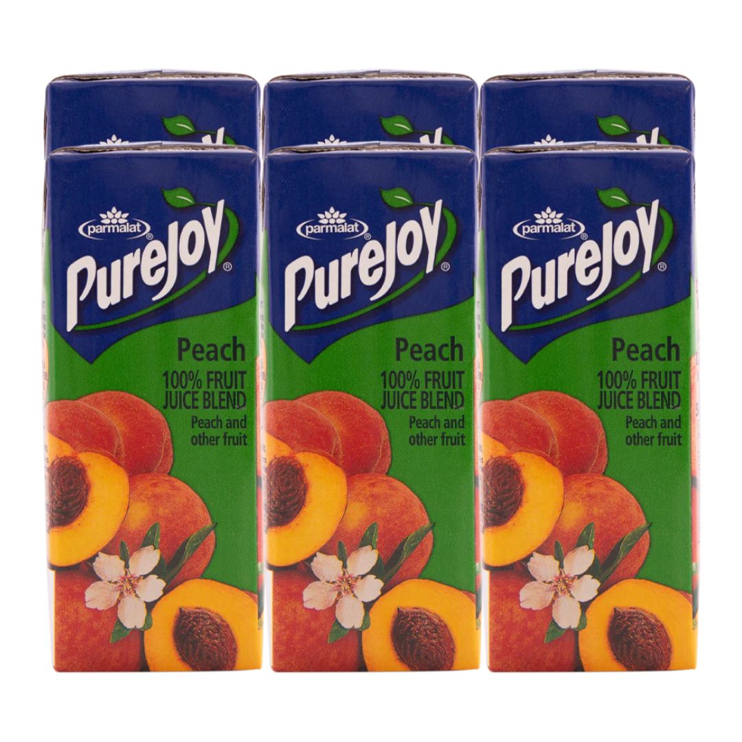 Pure Joy Peach Juice Pack 6 x 200ml