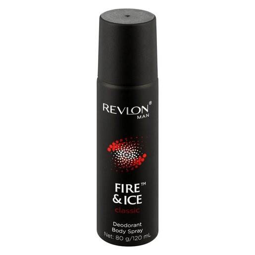 Revlon Man Fire & Ice Classic Deodorant Body Spray for Him 120ml