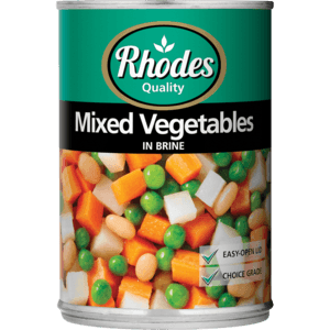 Rhodes Mixed Vegetables In Brine 410g - myhoodmarket