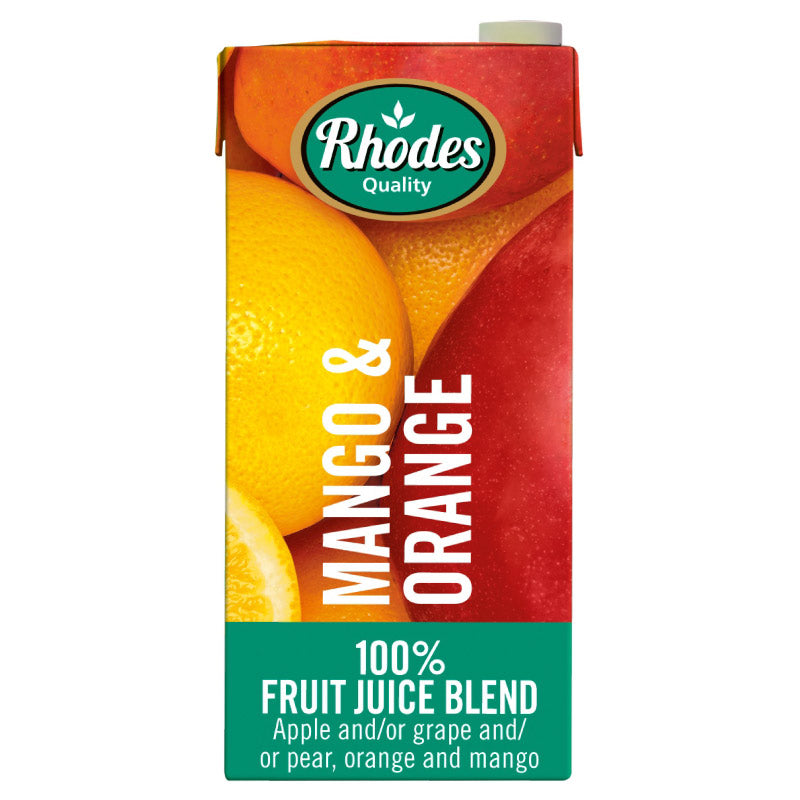 Rhodes 100% Mango & Orange Juice 1L